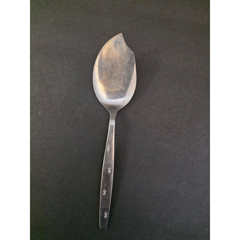 Vintage Atomic Star Modern Steel Craft Japan Stainless Steel Sugar Spoon